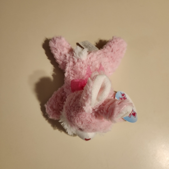 Fuzzy Friends Pink Bunny Stuffed Animal - Picture 2 of 5